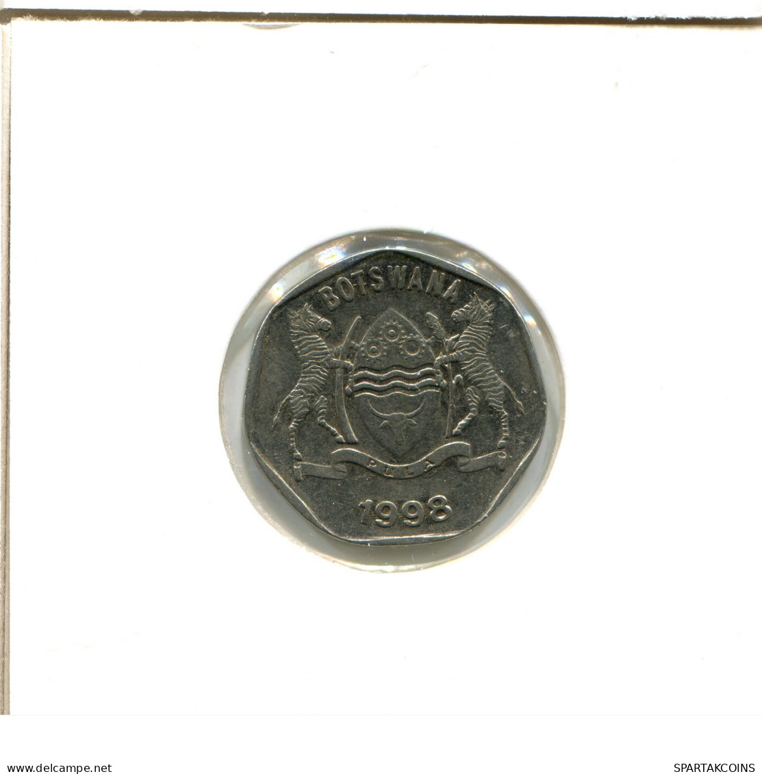 25 THEBE 1998 BOTSWANA Moneda #AX441.E - Botswana