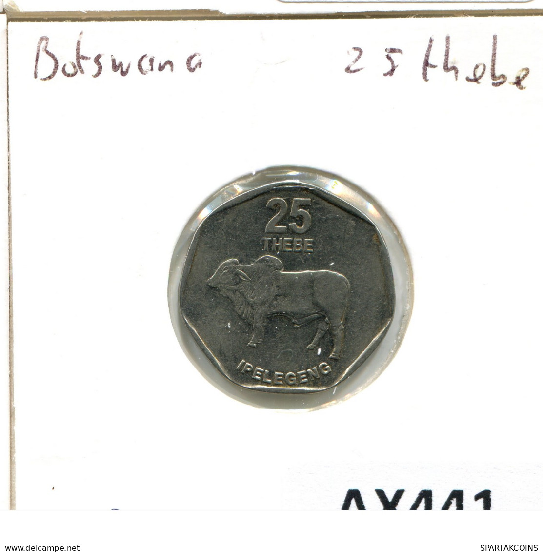 25 THEBE 1998 BOTSWANA Moneda #AX441.E - Botswana