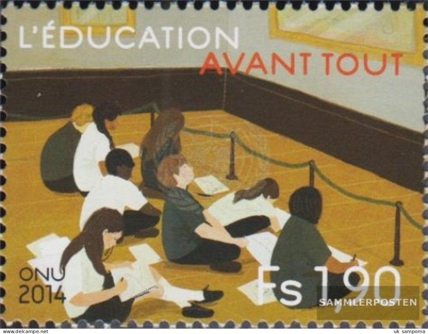 UN - Geneva 882 (complete Issue) Unmounted Mint / Never Hinged 2014 Global Education First - Unused Stamps