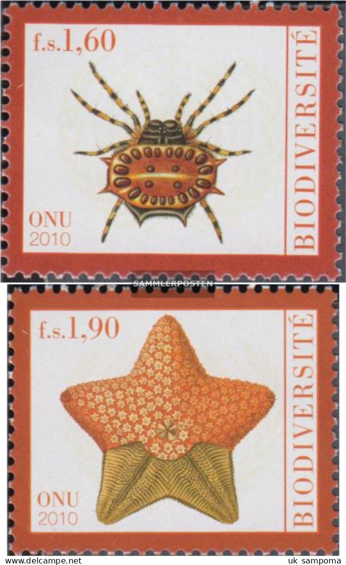 UN - Geneva 685-686 (complete Issue) Unmounted Mint / Never Hinged 2010 Biodiversität - Neufs