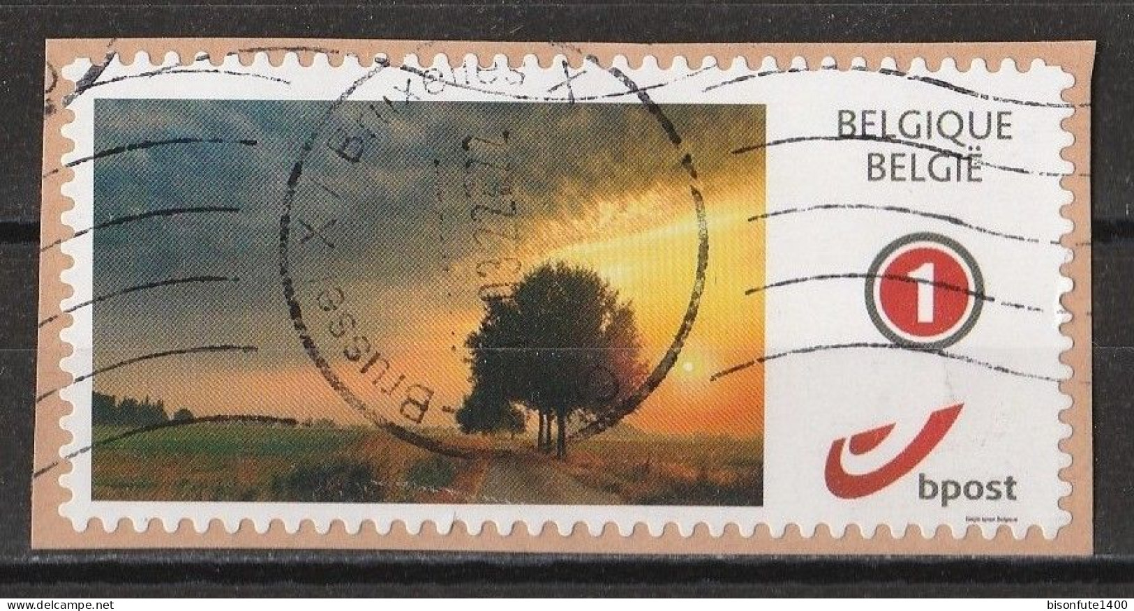 Lot De 3 Timbres Personnalisés DUOSTAMPS Belgique Oblitérés ( Voir Photos ). - Afgestempeld