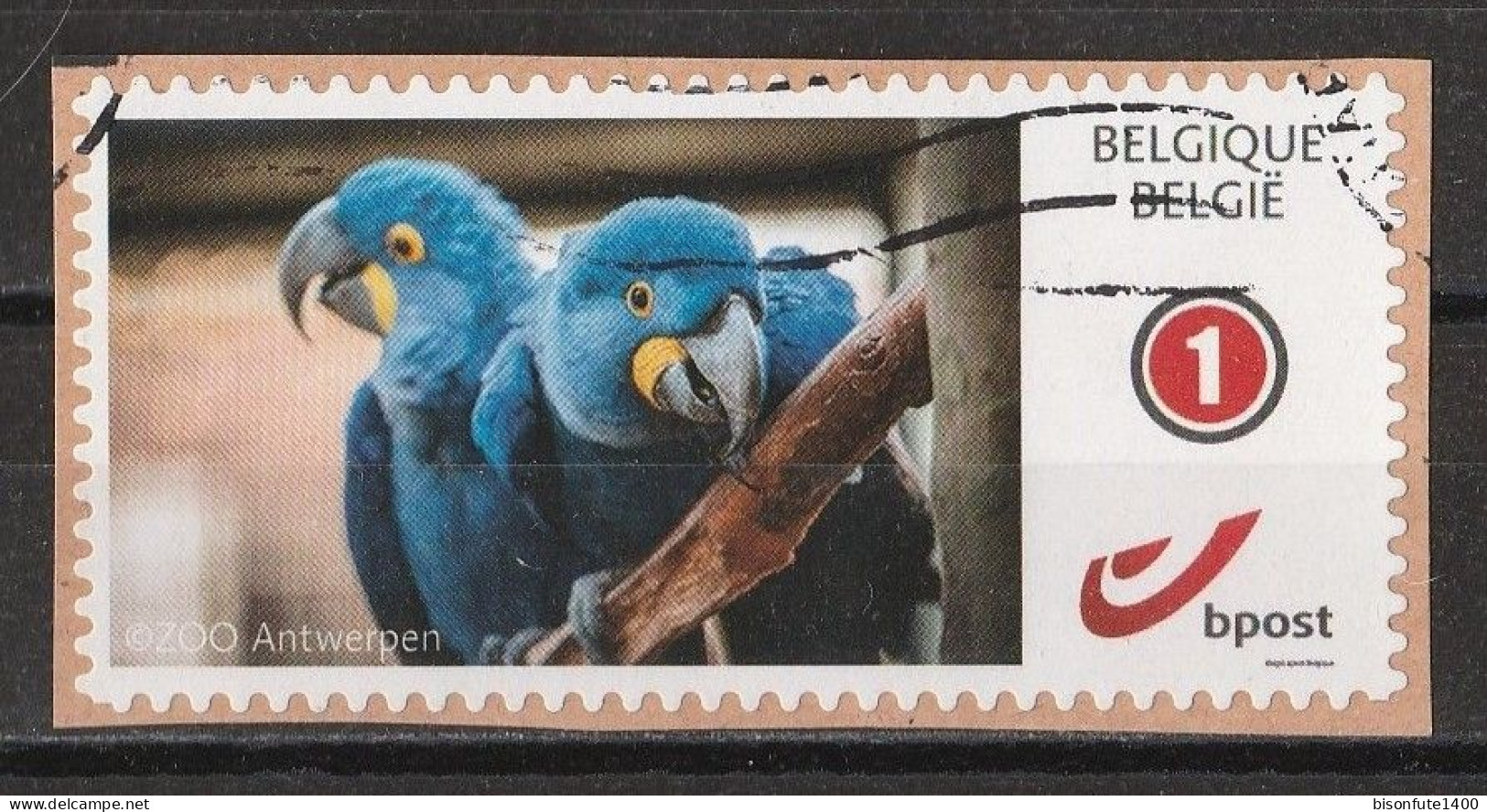 Lot De 3 Timbres Personnalisés DUOSTAMPS Belgique Oblitérés ( Voir Photos ). - Gebraucht