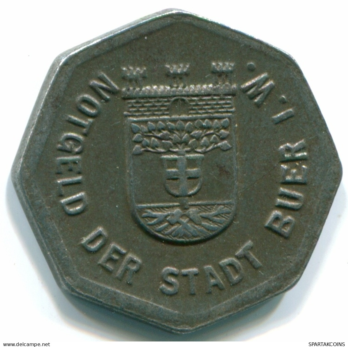 25 PFENNIG BUER STADT ALEMANIA Moneda GERMANY #DE10070.3.E - 25 Pfennig