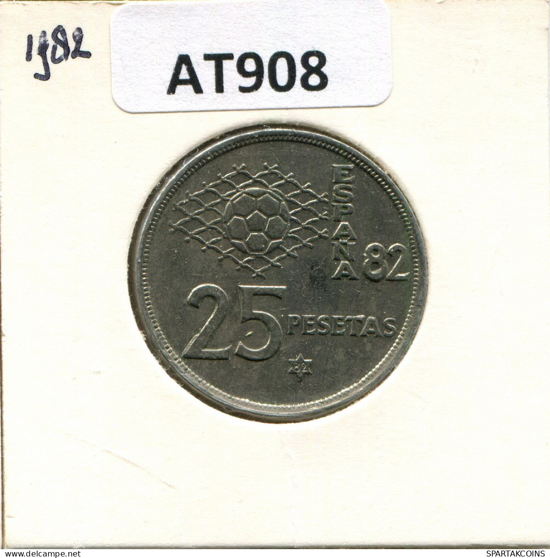 25 PESETAS 1980 ESPAGNE SPAIN Pièce #AT908.F - 25 Pesetas