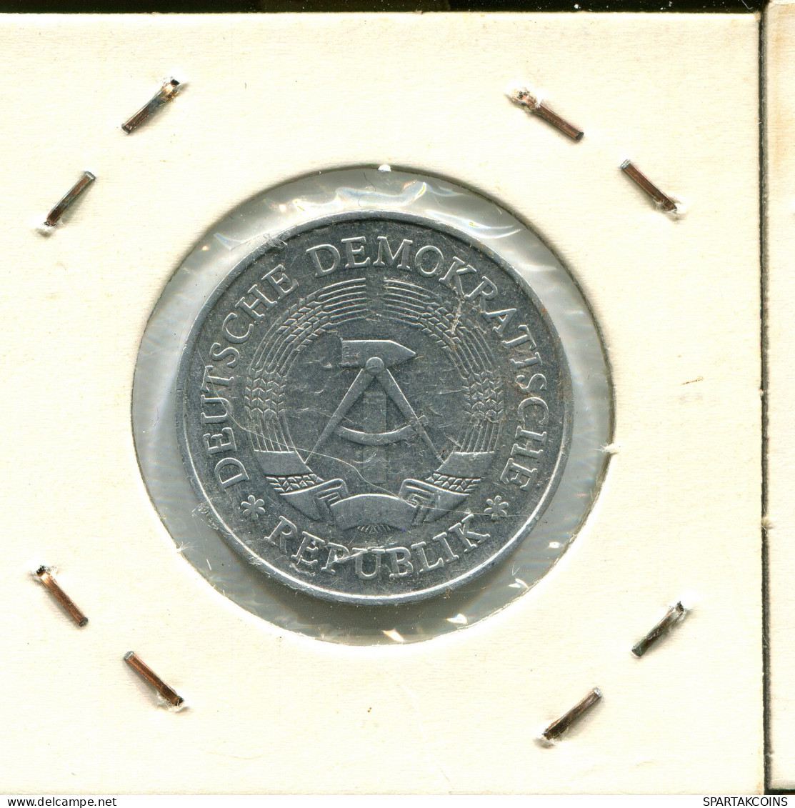 1 MARK 1977 A DDR EAST ALEMANIA Moneda GERMANY #AW513.E - 1 Mark