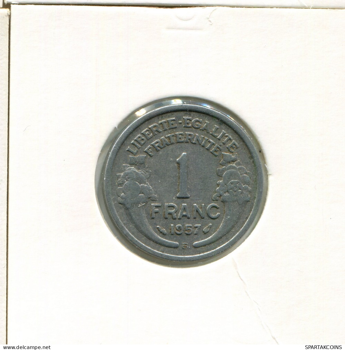1 FRANC 1957 B FRANCE Coin French Coin #AK601 - 1 Franc
