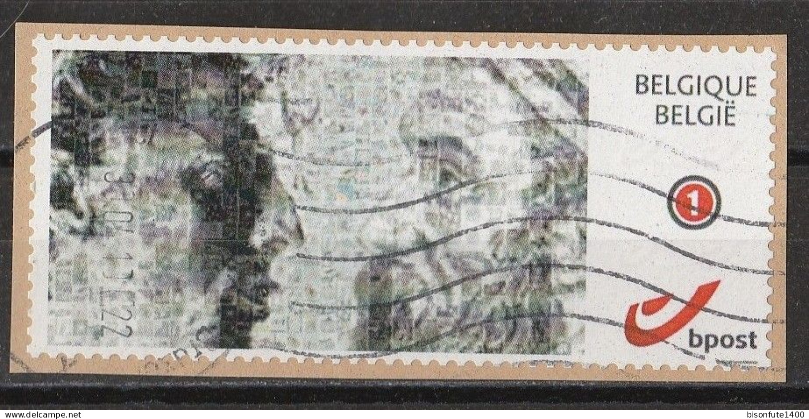 Lot De 3 Timbres Personnalisés DUOSTAMPS Belgique Oblitérés ( Voir Photos ). - Usati