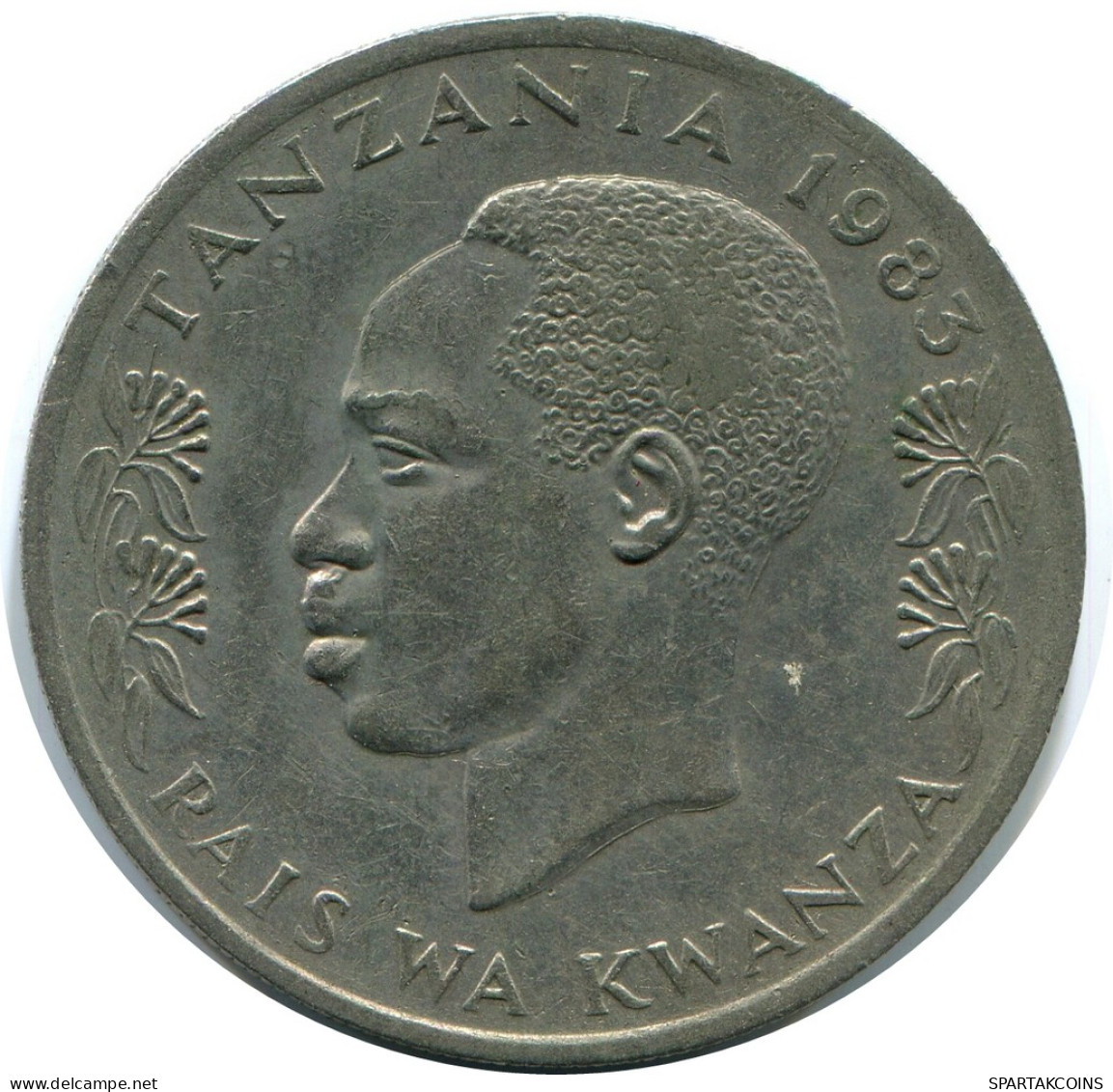 1 SHILINGI 1983 TANZANIA Coin #AZ090.U - Tanzanie
