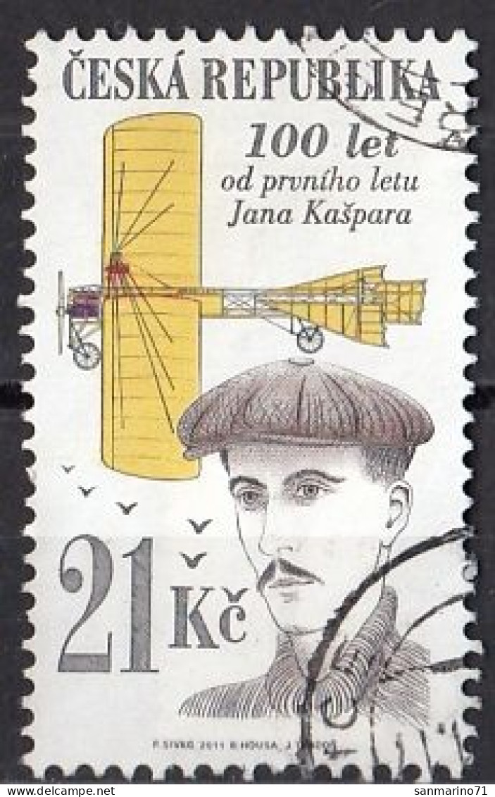 CZECH REPUBLIC 686,used,falc Hinged - Used Stamps