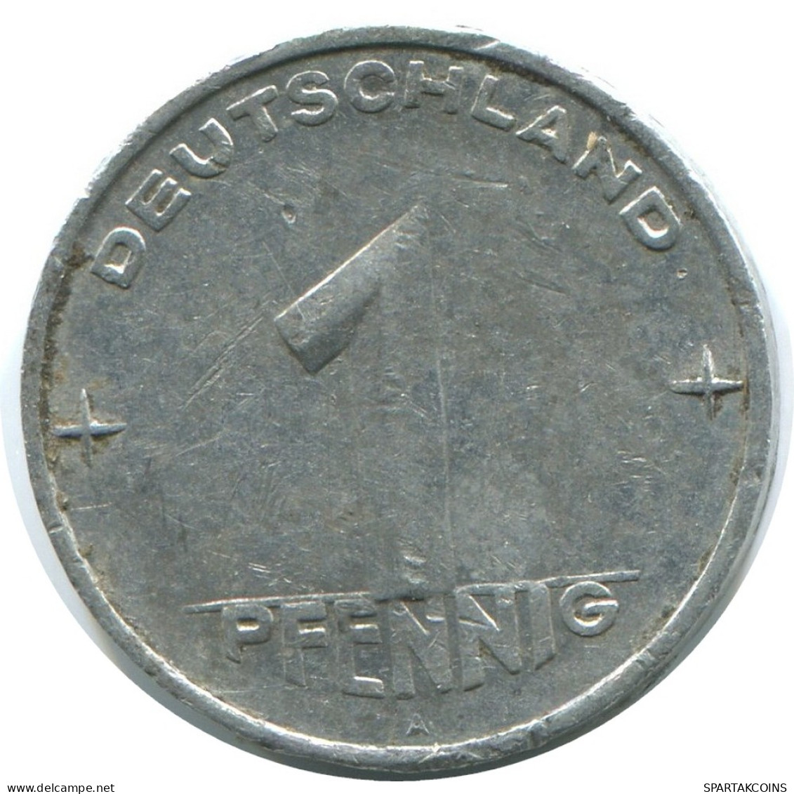 1 PFENNIG 1953 A DDR EAST ALLEMAGNE Pièce GERMANY #AE029.F - 1 Pfennig