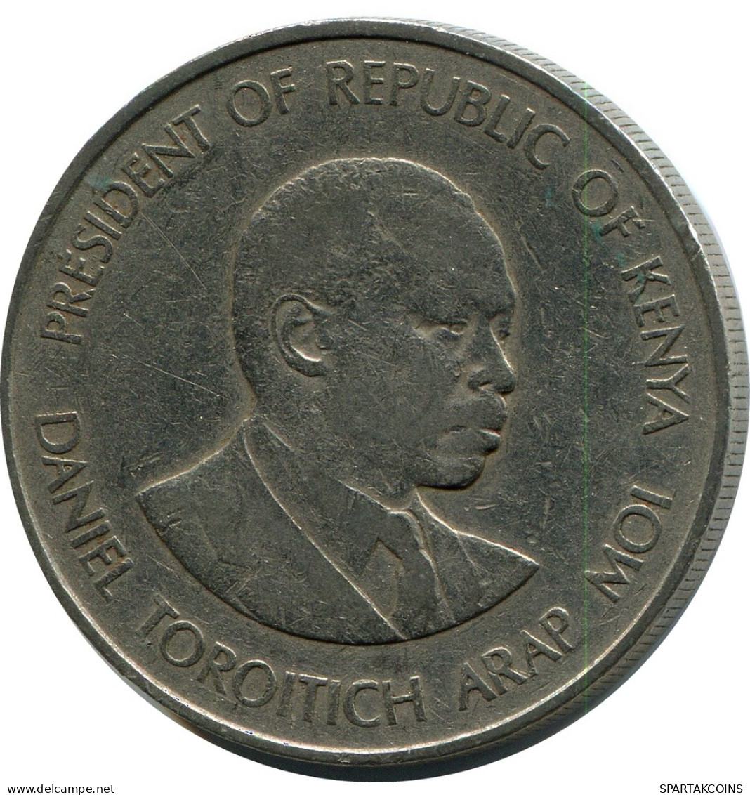 1 SHILLING 1980 KENYA Moneda #AZ191.E - Kenia
