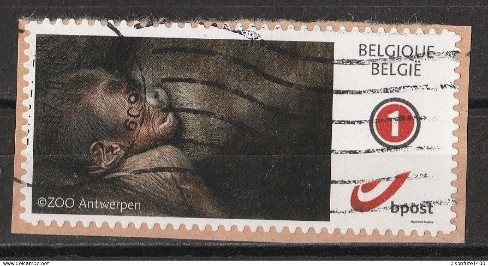 Lot De 3 Timbres Personnalisés DUOSTAMPS Belgique Oblitérés ( Voir Photos ). - Oblitérés