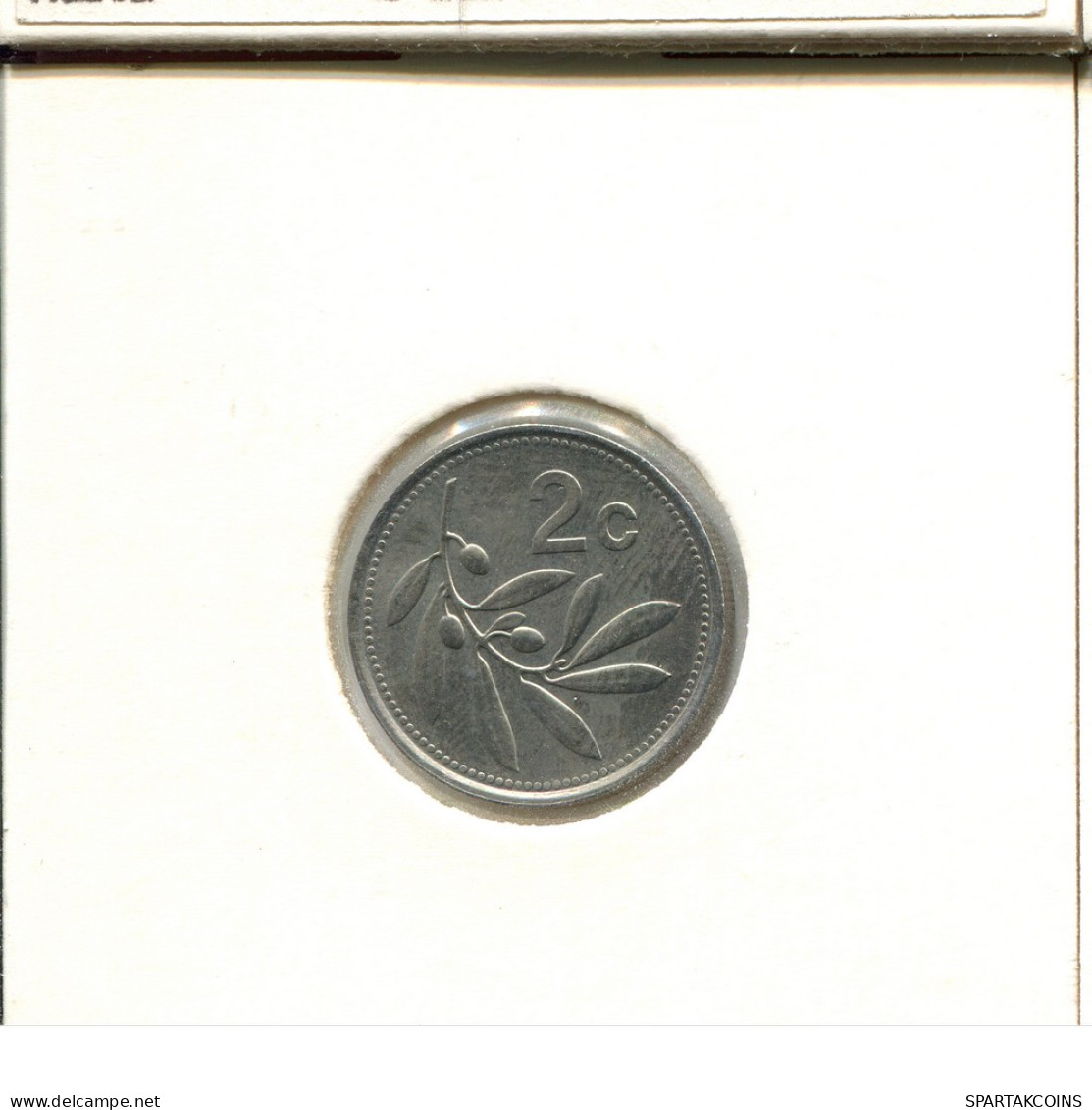 2 CENTS 1995 MALTA Moneda #AS635.E - Malte