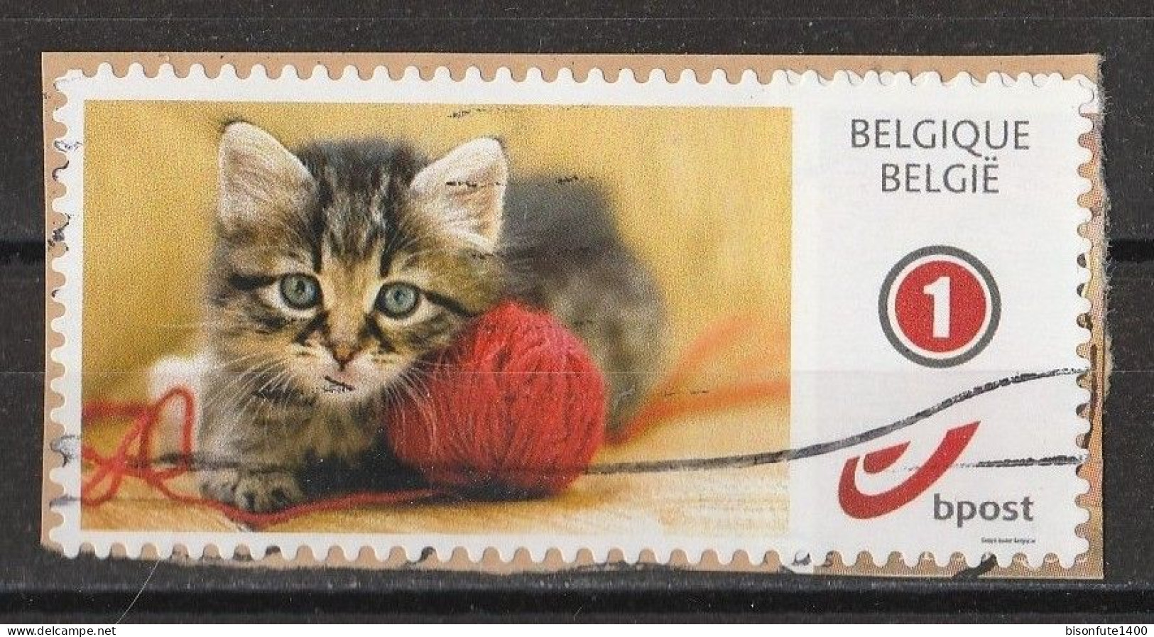 Lot De 3 Timbres Personnalisés DUOSTAMPS Belgique Oblitérés ( Voir Photos ). - Oblitérés