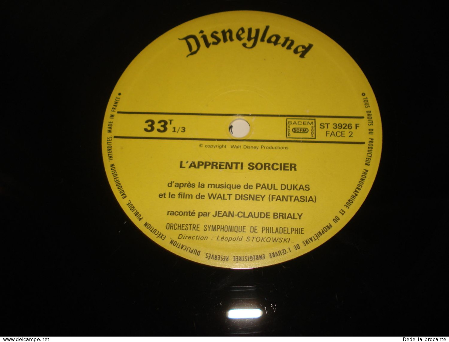 B1 /  Pierre et le loup -  LP 33T -  Disneyland - ST-3926 F - France 1966