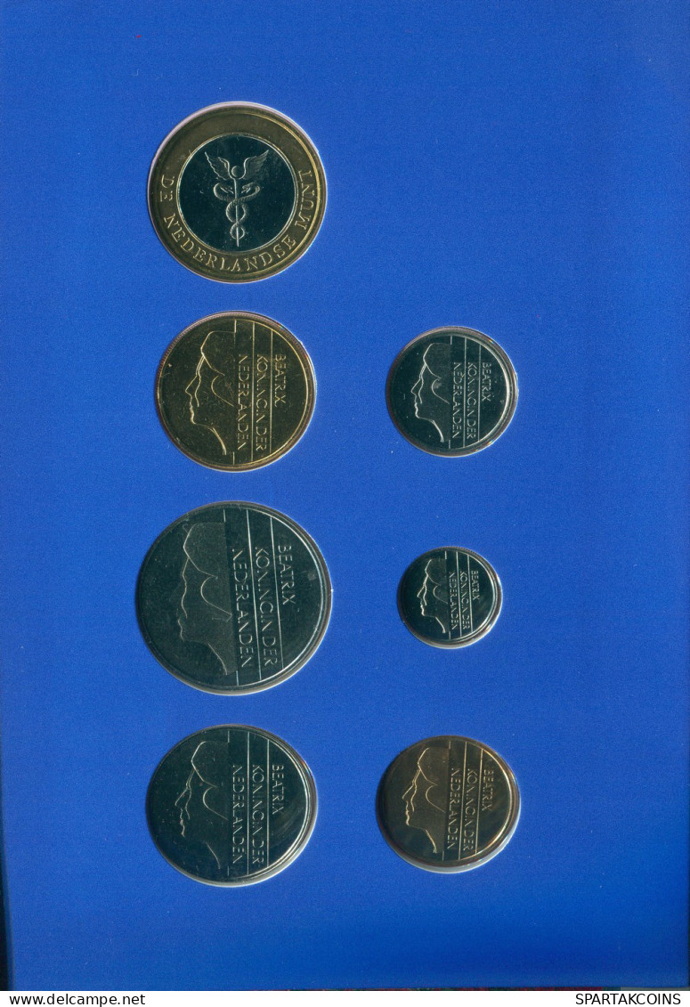 NEERLANDÉS NETHERLANDS 1995 MINT SET 6 Moneda + MEDAL #SET1123.4.E - [Sets Sin Usar &  Sets De Prueba