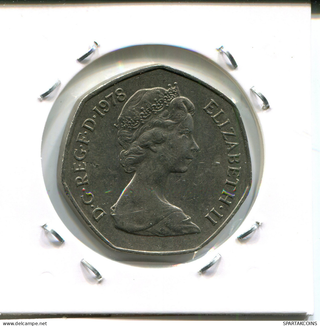 50 NEW PENCE 1978 UK GROßBRITANNIEN GREAT BRITAIN Münze #AW543.D - 50 Pence