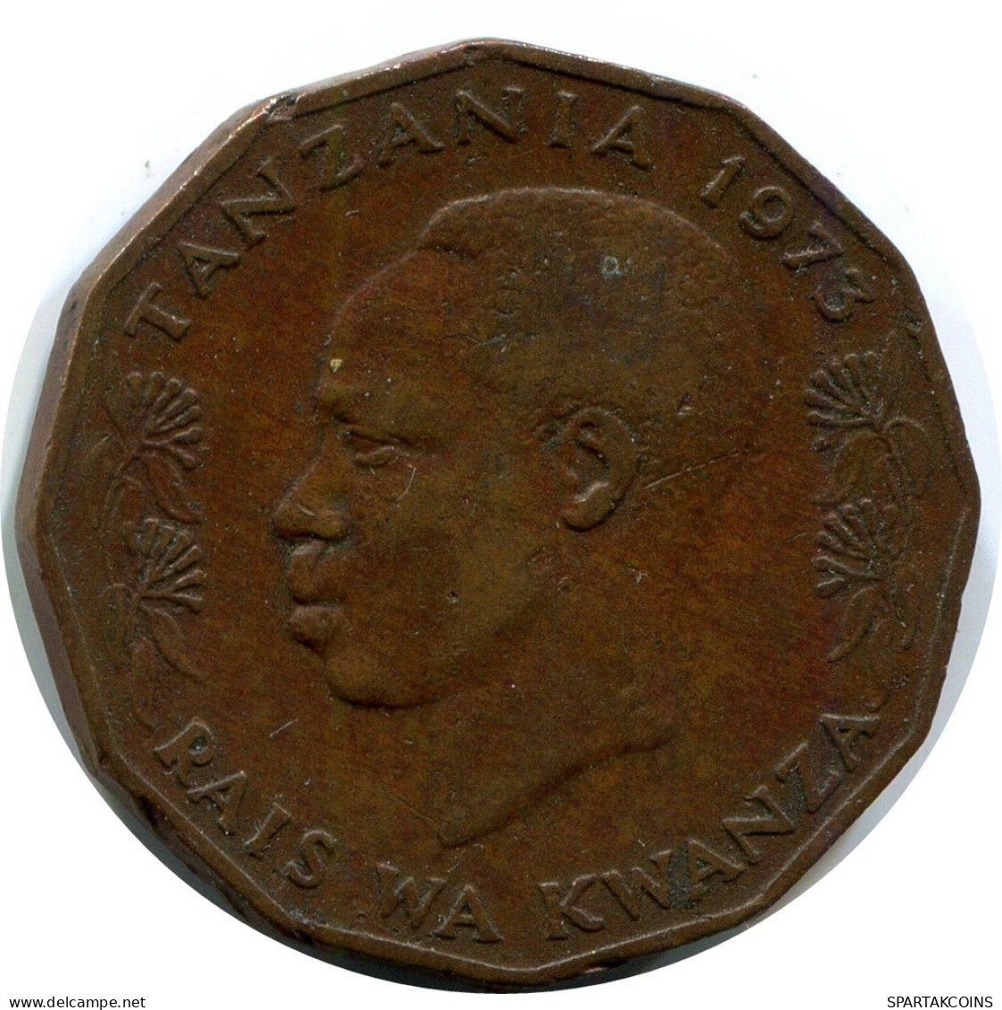 5 SENTI 1973 TANZANIA Moneda #AP944.E - Tanzania