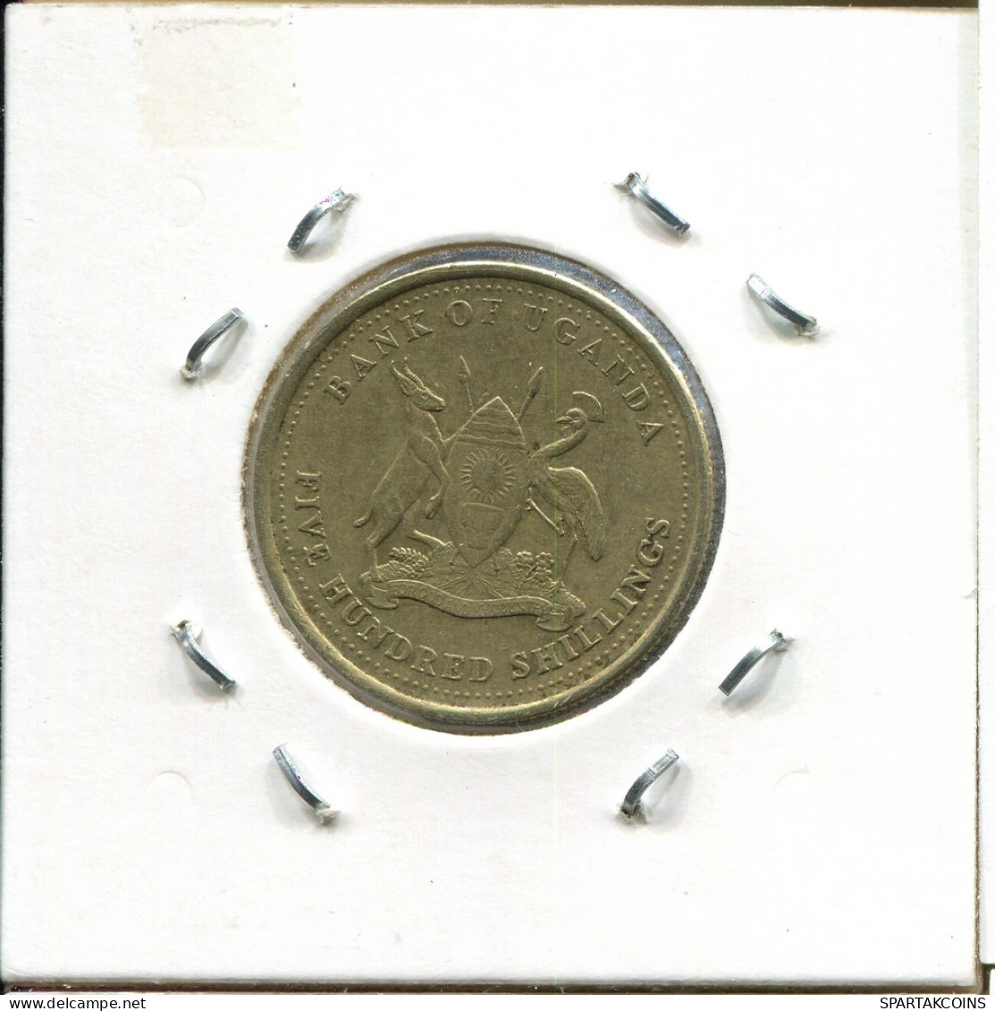 500 SHILLINGS 2003 UGANDA Moneda #AS343.E - Uganda