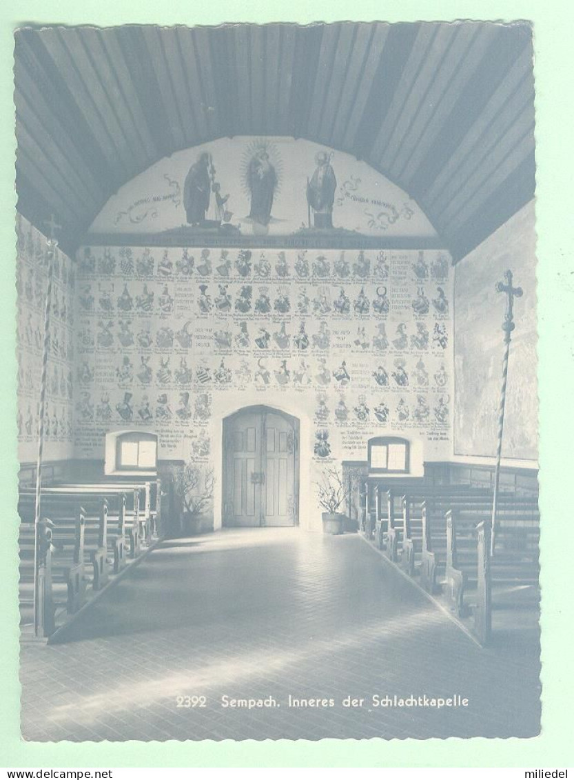 W1746 - SUISSE - Sempach - Inneres Der Schlachtkapelle - Sempach