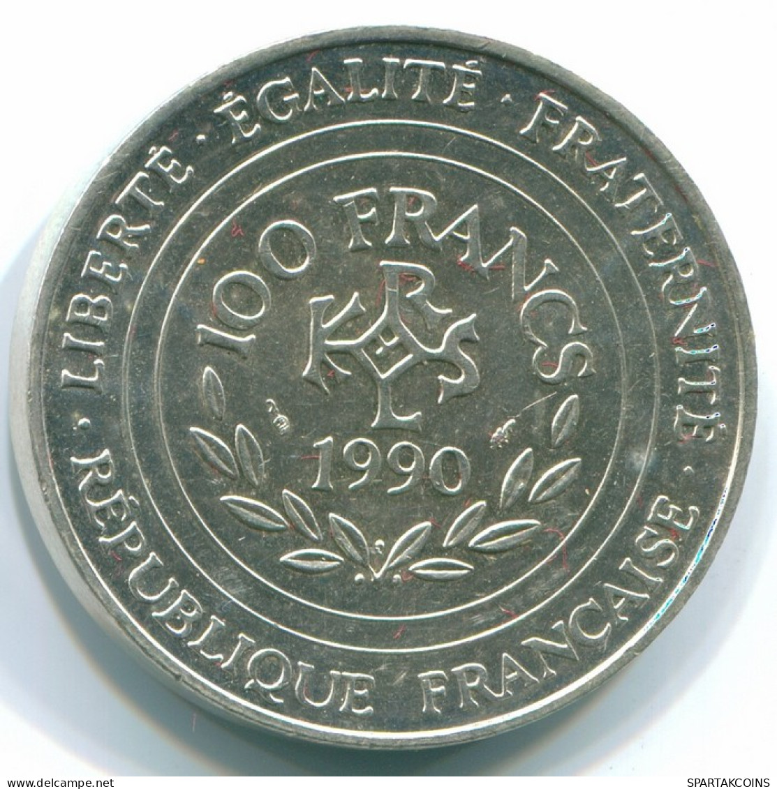 100 FRANCS 1990 FRANCE Pièce ARGENT UNC #FR1040.35.F - 100 Francs