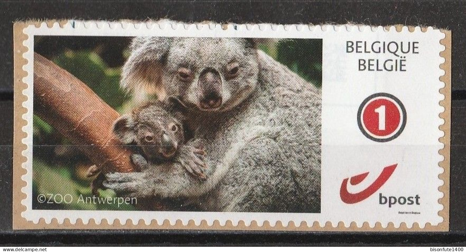 Lot De 3 Timbres Personnalisés DUOSTAMPS Belgique Oblitérés ( Voir Photos ). - Usati