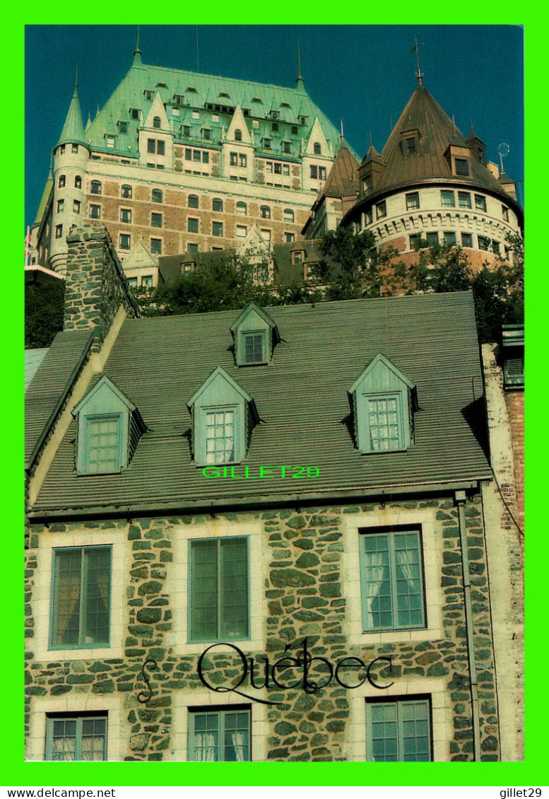 QUÉBEC - LE CHÂTEAU FRONTENAC - DIMENSION 11.5 X 16.5 Cm - PHOTO, HEATHER STEWART - FOTOPAGE COLLECTION - - Québec - Château Frontenac