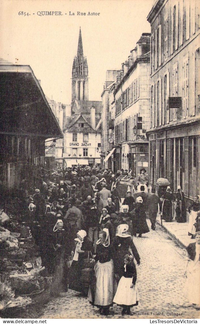 FRANCE - 29 - Quimper - La Rue Astor - Carte Postale Ancienne - Quimper