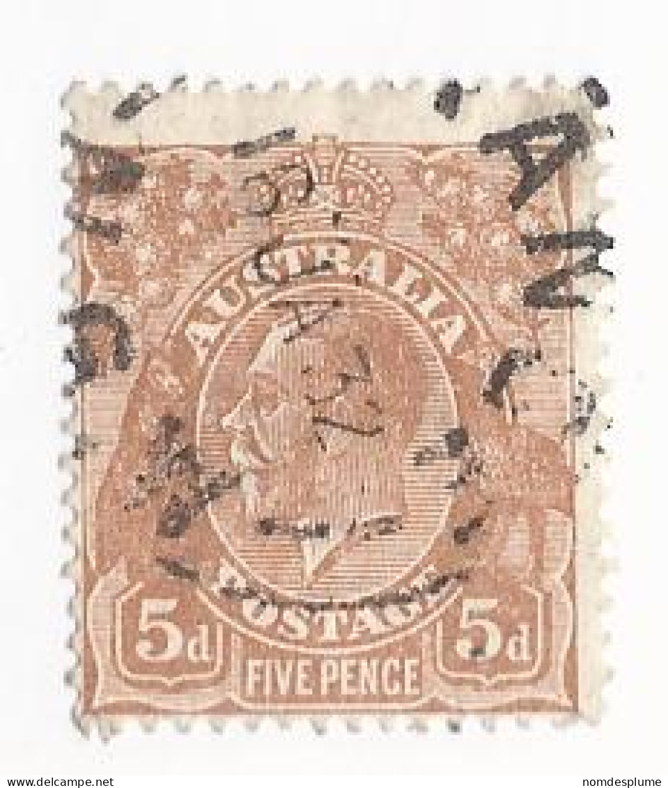 17430) Australia 1930 Small Crown A Multple Watermark - Oblitérés