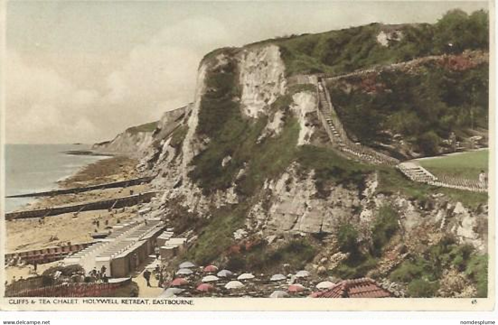 22366) UK GB Eastbourne Cliffs & Tea Chalet Holywell Retreat - Eastbourne