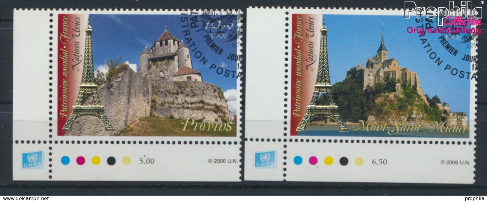 UNO - Genf 543-544 (kompl.Ausg.) Gestempelt 2006 Frankreich (10069095 - Used Stamps