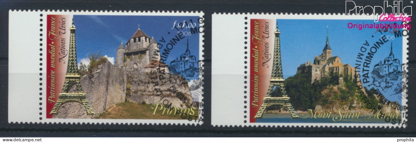 UNO - Genf 543-544 (kompl.Ausg.) Gestempelt 2006 Frankreich (10069103 - Used Stamps