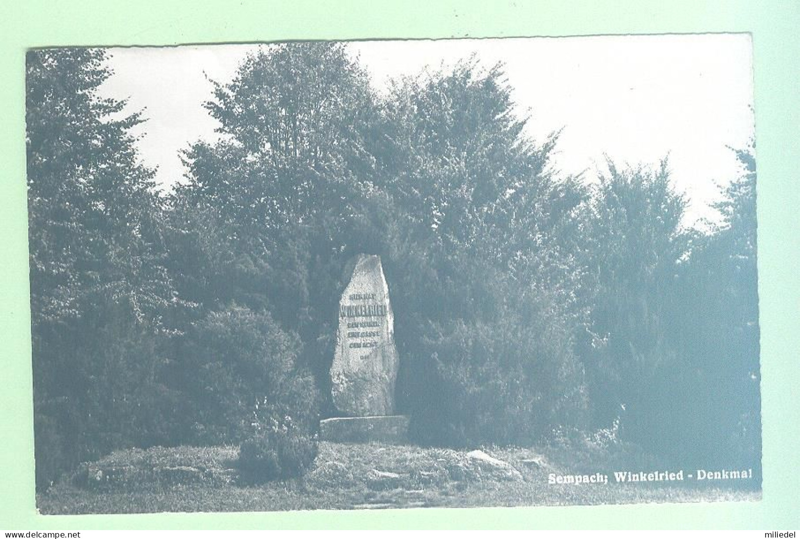 W1751 - SUISSE - Sempach - Winkelried - Denkmal - Sempach