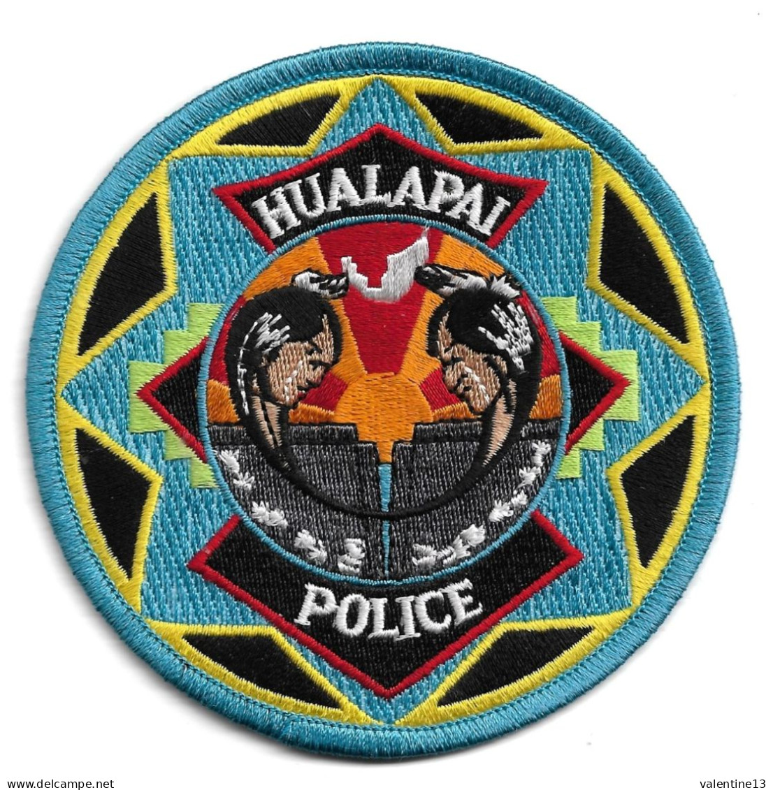 Ecusson POLICE  U.S.A  HUALAPAI RESERVE - Police & Gendarmerie