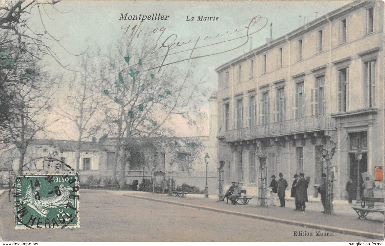 CPA 34 MONTPELLIER RUE DE LA MAIRIE - Montpellier