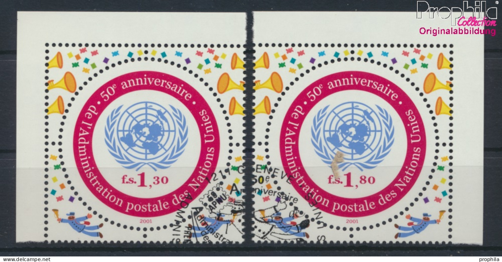 UNO - Genf 426-427 (kompl.Ausg.) Gestempelt 2001 Postverwaltung (10067973 - Oblitérés