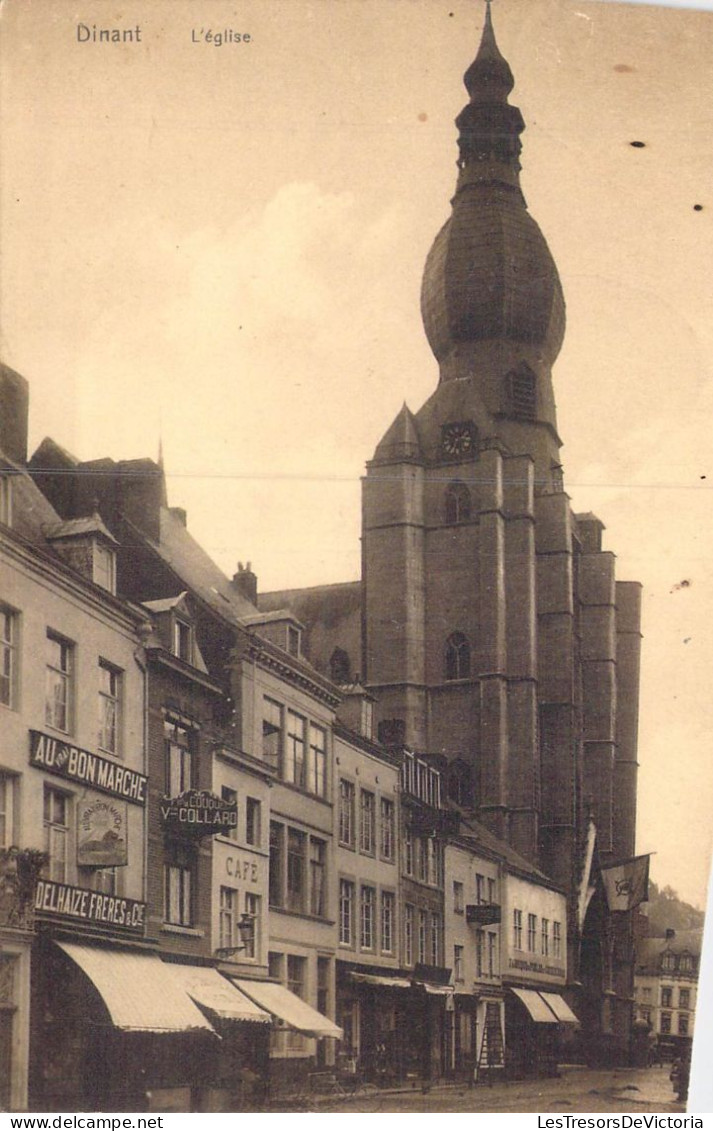 BELGIQUE - Dinant - L'Eglise - Carte Postale Ancienne - Dinant