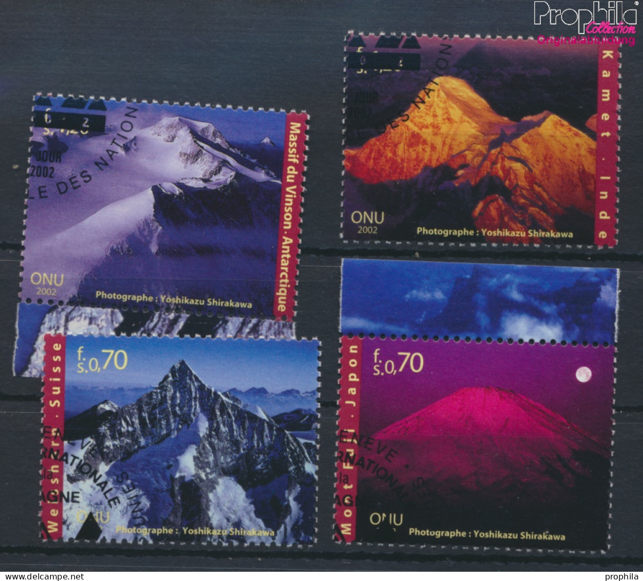 UNO - Genf 440-443 (kompl.Ausg.) Gestempelt 2002 Jahr Der Berge (10067963 - Used Stamps