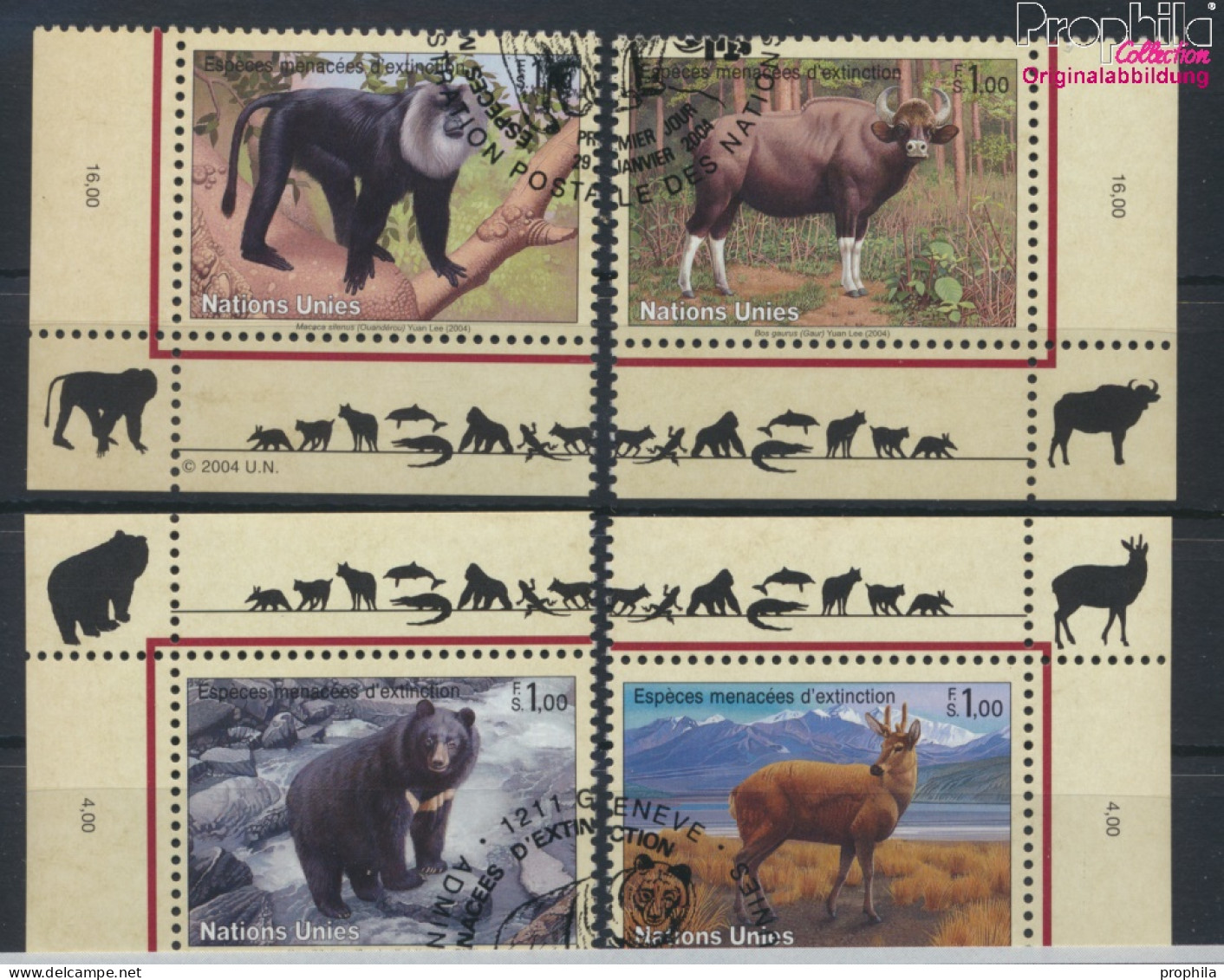 UNO - Genf 482-485 (kompl.Ausg.) Gestempelt 2004 Säugetiere (10067947 - Used Stamps