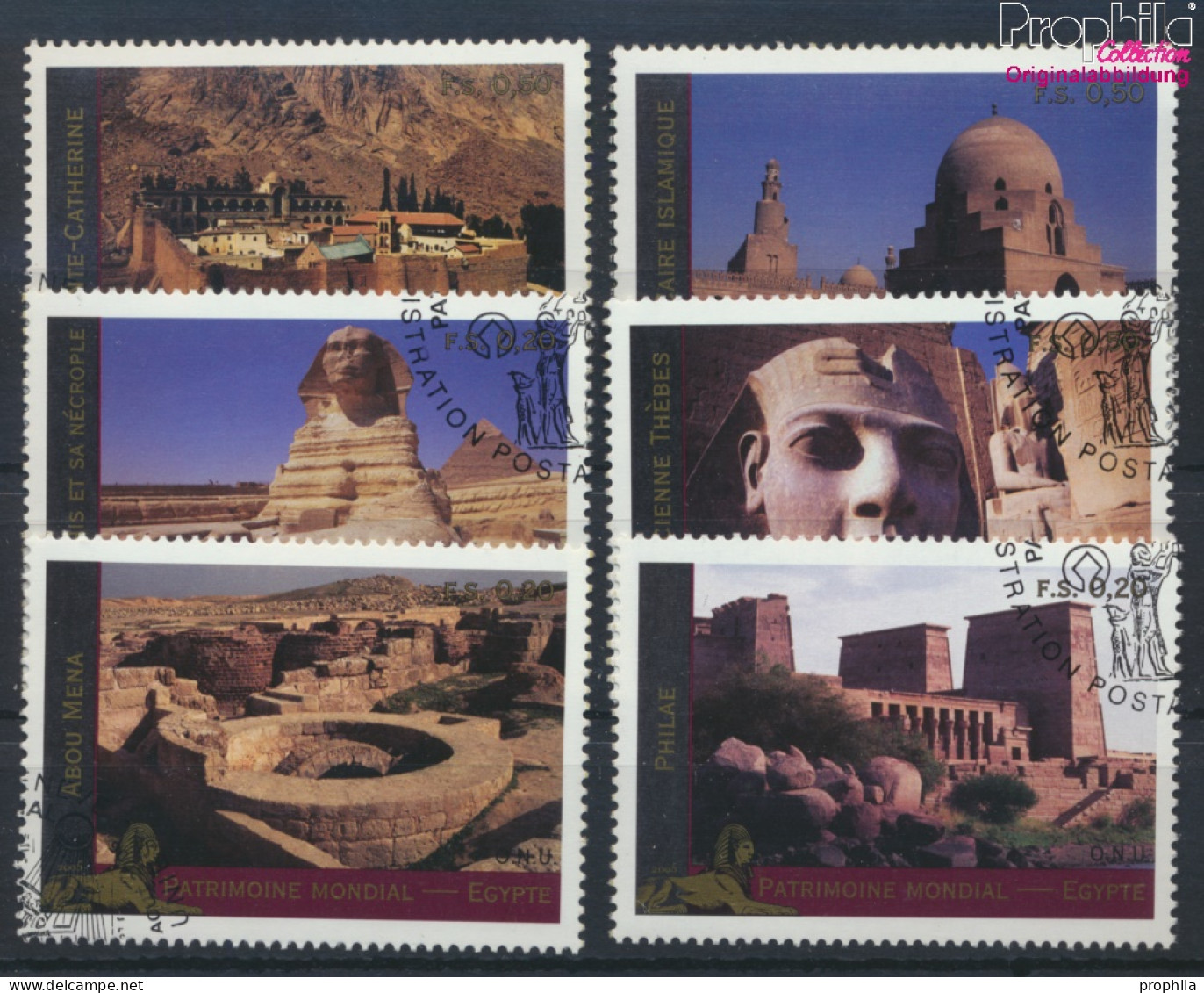 UNO - Genf 520-525 (kompl.Ausg.) Gestempelt 2005 Ägypten (10067933 - Used Stamps