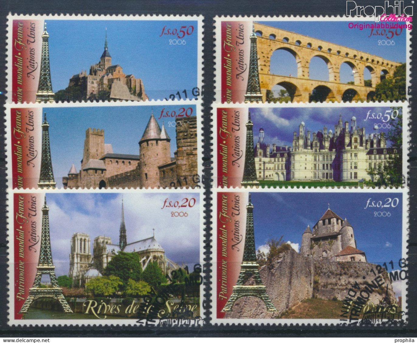 UNO - Genf 545-550 (kompl.Ausg.) Gestempelt 2006 Frankreich (10067928 - Used Stamps