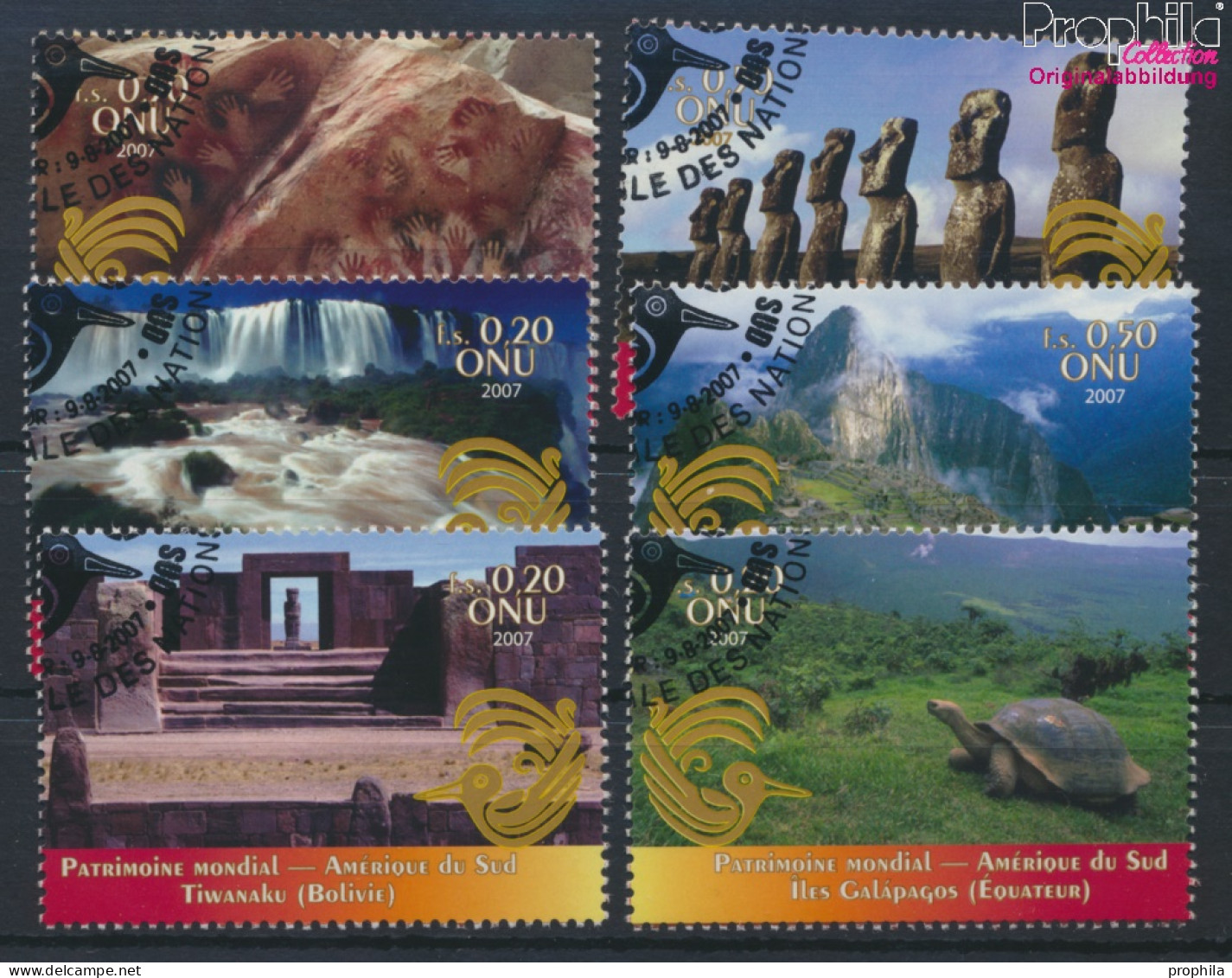 UNO - Genf 577-582 (kompl.Ausg.) Gestempelt 2007 Südamerika (10067921 - Used Stamps