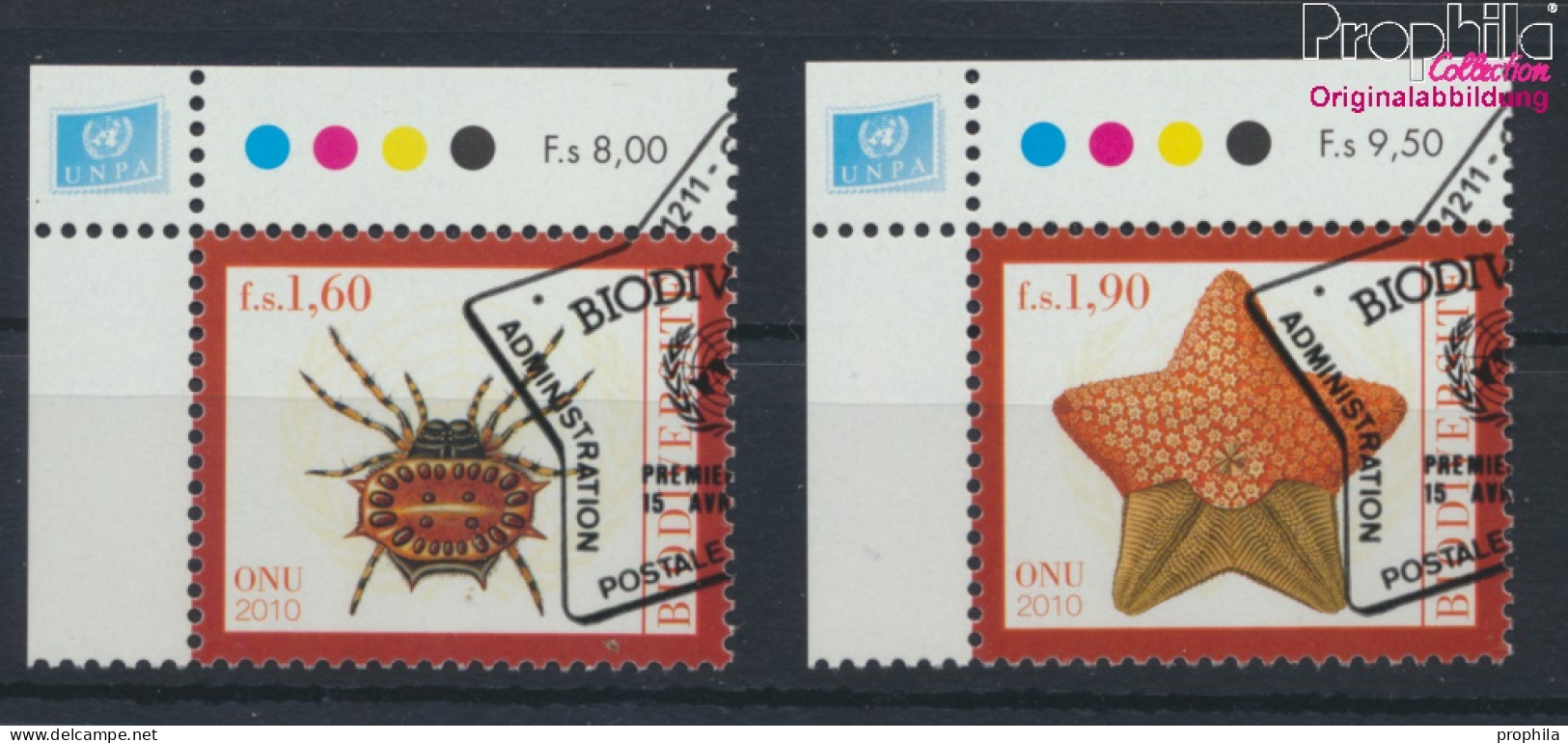 UNO - Genf 685-686 (kompl.Ausg.) Gestempelt 2010 Biodiversität (10067875 - Used Stamps