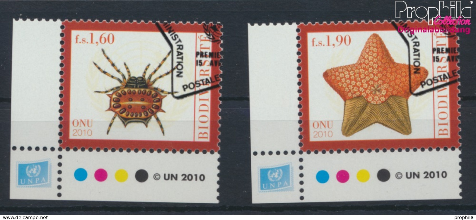 UNO - Genf 685-686 (kompl.Ausg.) Gestempelt 2010 Biodiversität (10067879 - Used Stamps