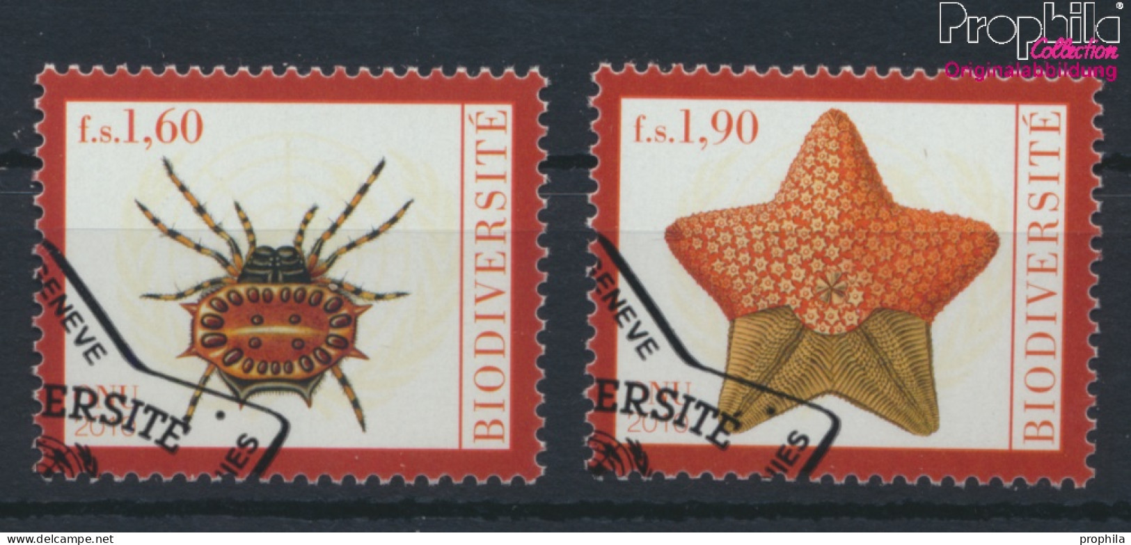 UNO - Genf 685-686 (kompl.Ausg.) Gestempelt 2010 Biodiversität (10067885 - Used Stamps