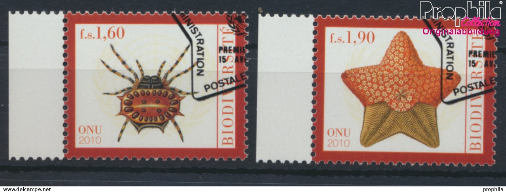 UNO - Genf 685-686 (kompl.Ausg.) Gestempelt 2010 Biodiversität (10067887 - Used Stamps