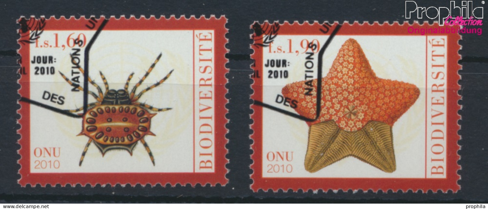 UNO - Genf 685-686 (kompl.Ausg.) Gestempelt 2010 Biodiversität (10067889 - Used Stamps