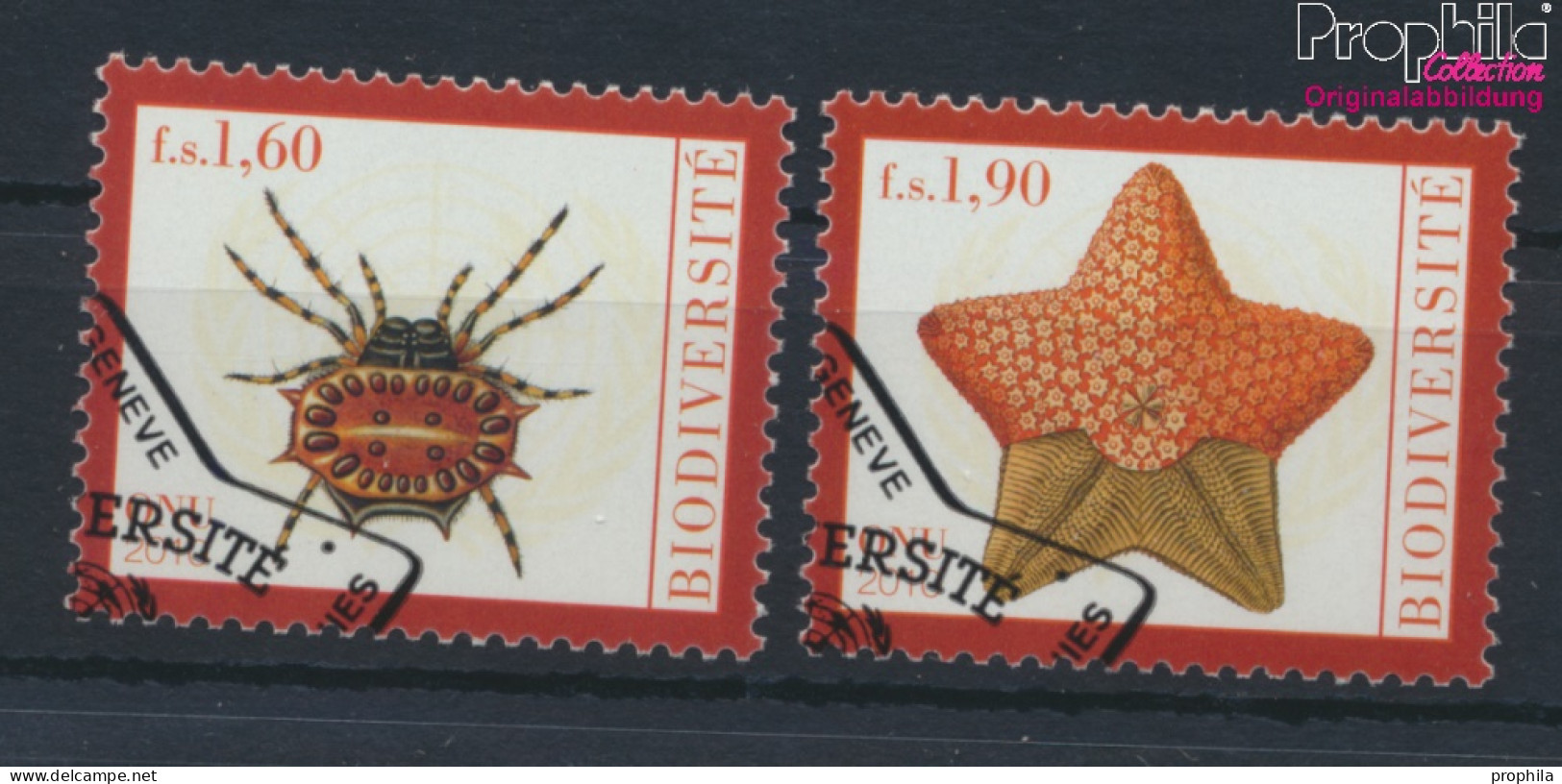 UNO - Genf 685-686 (kompl.Ausg.) Gestempelt 2010 Biodiversität (10067893 - Used Stamps