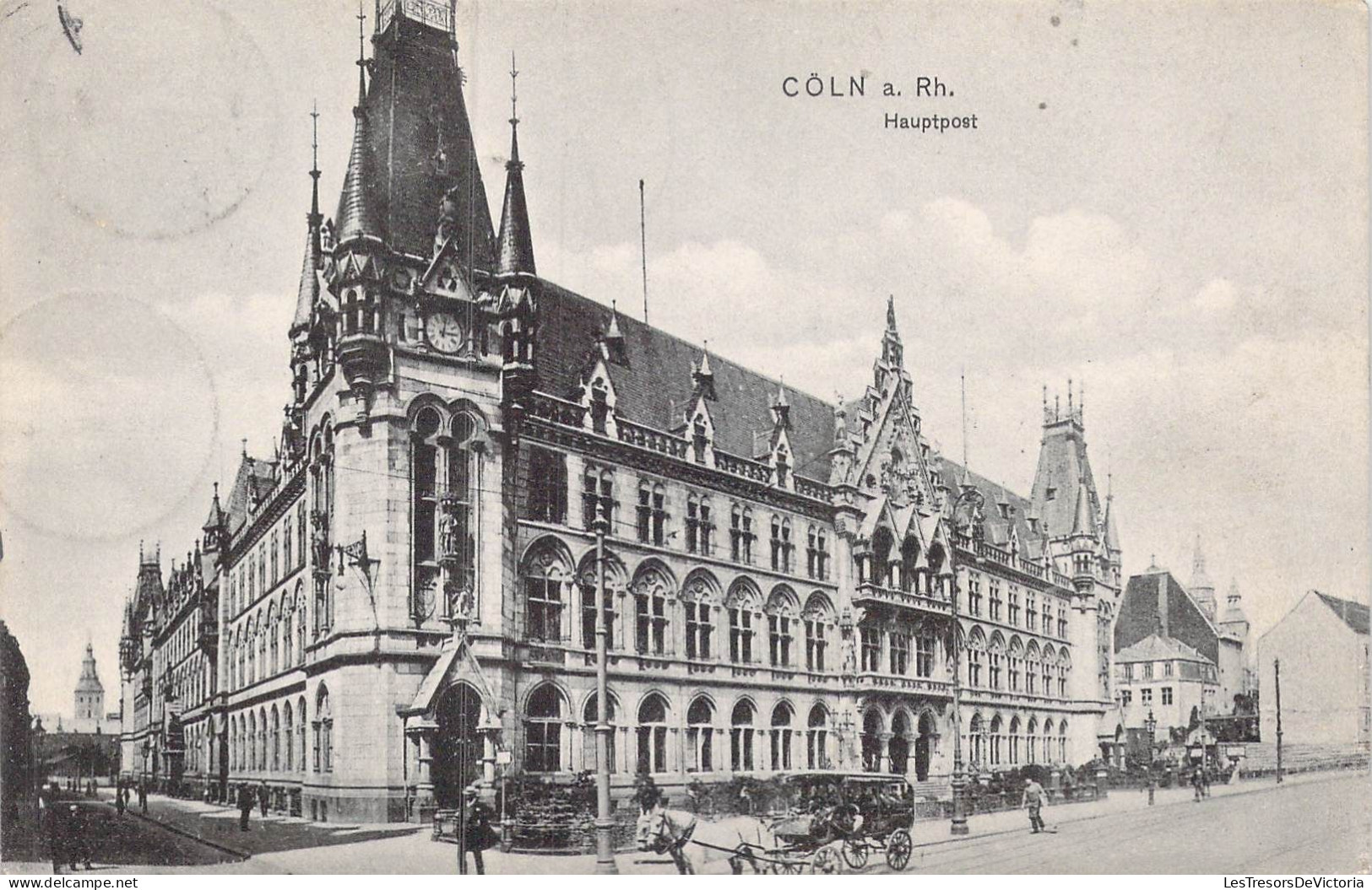 ALLEMAGNE - Coln A Rh. - Hauptpost - Carte Postale Ancienne - Other & Unclassified