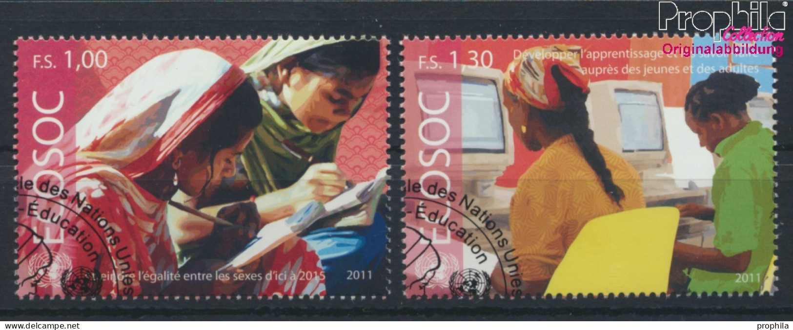 UNO - Genf 772-773 (kompl.Ausg.) Gestempelt 2011 Wirtschafts Und Sozialrat (10067807 - Used Stamps